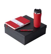 Подарочный набор "Color it" с блокнотом, металлической ручкой и термокружкой