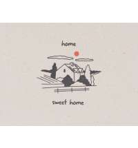 Блокнот А5 из переработанного тростника &laquo;Adiantum&raquo; с тампопечатью