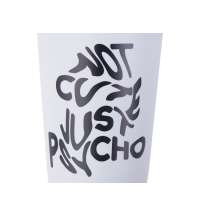 Пластиковый стакан &laquo;SipGo&raquo; с трафаретной печатью