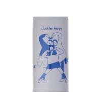 Бутылка для воды из нержавеющей стали &laquo;Rely&raquo;, 650 мл, с круговой трафаретной печатью