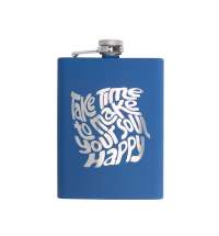 Фляжка &laquo;Remarque&raquo; soft-touch 2.0 с гравировкой