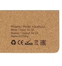 Пробковый коврик для рабочего места с беспроводной зарядкой &laquo;Querсus&raquo;