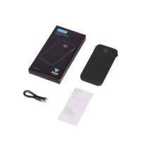 Внешний аккумулятор с подсветкой лого &laquo;Astro&raquo;, soft-touch, 10000 mAh