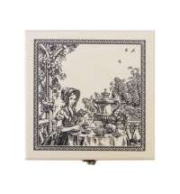 Подарочный набор с чаем &laquo;Чайный букет&raquo; в деревянной шкатулке