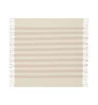 Плед &laquo;Reglet&raquo; из хлопка с бахромой