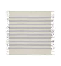 Плед &laquo;Reglet&raquo; из хлопка с бахромой