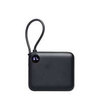 Внешний аккумулятор со встроенным кабелем &laquo;Liri&raquo;, QC/PD, 10000 мАч