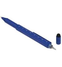 Ручка-стилус металлическая шариковая &laquo;Tool&raquo; с уровнем и отверткой