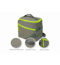 Изотермическая сумка-холодильник &laquo;Neo Classic&raquo; c контрастной молнией