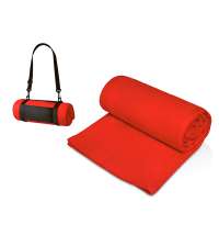 Плед &laquo;Нежность&raquo; с ремешком на плечо