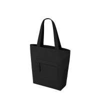 Сумка на молнии Zipper Neo из хлопка 280 г c карманом на молнии спереди