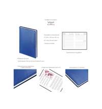 Ежедневник А5 датированный &laquo;Velvet&raquo; на 2025 год