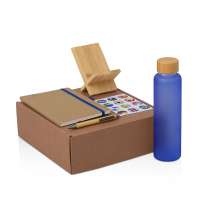 Набор &laquo;Wooden&raquo; с бутылкой, блокнотом, ручкой и подставкой для телефона 