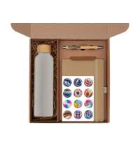 Набор &laquo;Wooden&raquo; с бутылкой, блокнотом, ручкой и подставкой для телефона 