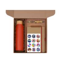 Набор &laquo;Wooden&raquo; с бутылкой, блокнотом, ручкой и подставкой для телефона 