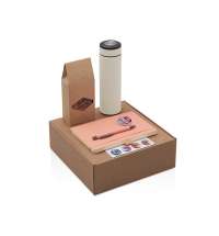 Набор &laquo;Warmpage&raquo; с термосом, блокнотом, ручкой и чаем