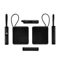 Внешний аккумулятор со встроенным кабелем USB-C &laquo;Дэнси&raquo;, 5000 мАч