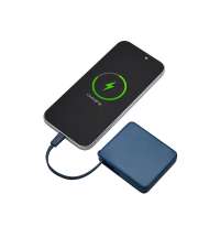 Внешний аккумулятор со встроенным кабелем USB-C &laquo;Дэнси&raquo;, 5000 мАч