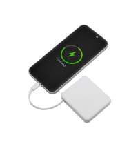 Внешний аккумулятор со встроенным кабелем USB-C &laquo;Дэнси&raquo;, 5000 мАч