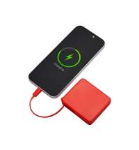 Внешний аккумулятор со встроенным кабелем USB-C &laquo;Дэнси&raquo;, 5000 мАч