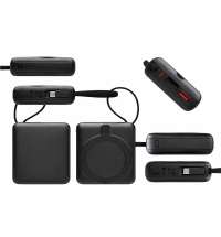 Магнитный беспроводной внешний аккумулятор c подсветкой лого &laquo;Энчант&raquo;, 10000 мАч