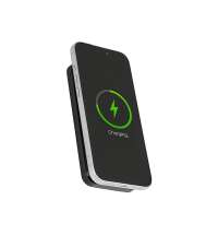 Магнитный беспроводной внешний аккумулятор со встроенными кабелями &laquo;Мэни&raquo;, 10000 мАч