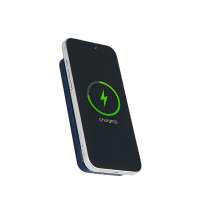 Магнитный беспроводной внешний аккумулятор со встроенными кабелями &laquo;Мэни&raquo;, 10000 мАч