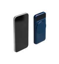 Магнитный беспроводной внешний аккумулятор со встроенными кабелями &laquo;Мэни&raquo;, 10000 мАч