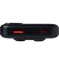 Внешний аккумулятор со встроенными кабелями &laquo;Фрэйм Квик&raquo;, быстрая зарядка, 10000 мАч