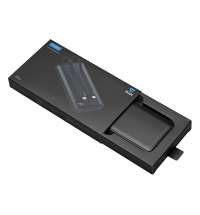 Внешний аккумулятор со встроенными кабелями &laquo;Фрэйм&raquo;, 10000 мАч