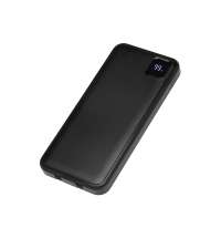 Внешний аккумулятор со встроенными кабелями &laquo;Фрэйм&raquo;, 10000 мАч