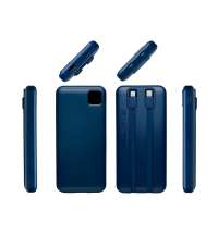 Внешний аккумулятор со встроенными кабелями &laquo;Фрэйм&raquo;, 10000 мАч