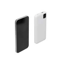 Внешний аккумулятор со встроенными кабелями &laquo;Фрэйм&raquo;, 10000 мАч