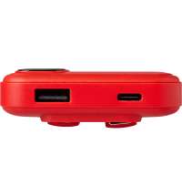 Внешний аккумулятор со встроенными кабелями &laquo;Фрэйм&raquo;, 10000 мАч