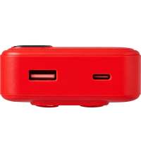 Внешний аккумулятор со встроенными кабелями &laquo;Фрэйм Про&raquo;, QC/PD, 20000 мАч