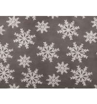 Плед Snowflake новогодний с капюшоном