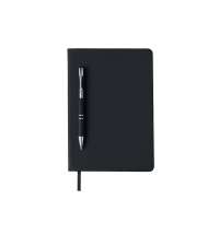 Бизнес-блокнот А5 &laquo;С3&raquo; soft-touch с магнитным держателем для ручки