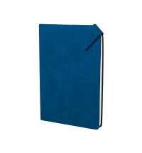 Блокнот А5 с магнитным клапаном в гибкой обложке &laquo;Chaplin&raquo;