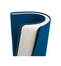 Блокнот А5 с магнитным клапаном в гибкой обложке &laquo;Chaplin&raquo;