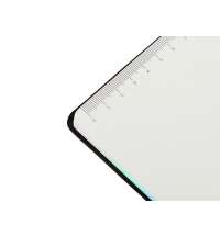 Блокнот А5 в гибкой обложке &laquo;Fellini&raquo; с голографическим срезом