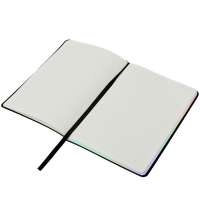 Блокнот А5 в гибкой обложке &laquo;Fellini&raquo; с голографическим срезом