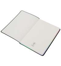 Блокнот А5 в гибкой обложке &laquo;Fellini&raquo; с голографическим срезом