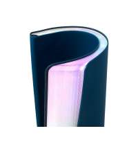 Блокнот А5 в гибкой обложке &laquo;Fellini&raquo; с голографическим срезом