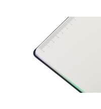 Блокнот А5 в гибкой обложке &laquo;Fellini&raquo; с голографическим срезом