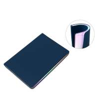 Блокнот А5 в гибкой обложке &laquo;Fellini&raquo; с голографическим срезом