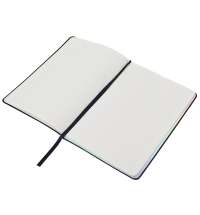 Блокнот А5 в гибкой обложке &laquo;Fellini&raquo; с голографическим срезом