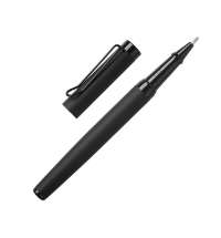 Металлическая ручка роллер &laquo;Black Lama&raquo; soft-touch