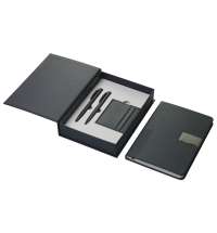 Подарочный набор &laquo;Goethe&raquo; с блокнотом А5, 2-мя ручками и картхолдером