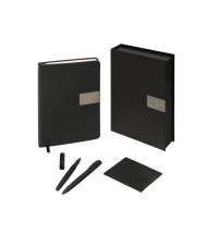 Подарочный набор &laquo;Goethe&raquo; с блокнотом А5, 2-мя ручками и картхолдером