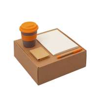 Набор &laquo;Halm&raquo; с блокнотом, ручкой и стаканом